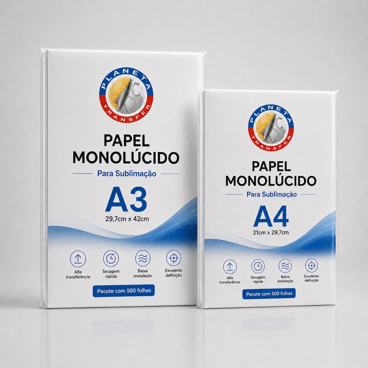 Papel Monolúcido · Gramatura 60