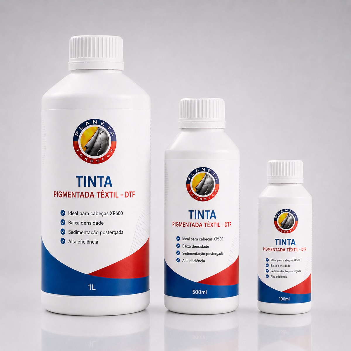 Tinta Pigmentada Têxtil para DTF